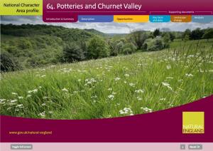 64. Potteries and Churnet Valley Area Profile: Supporting Documents