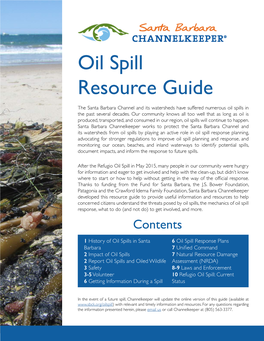 Oil Spill Resource Guide