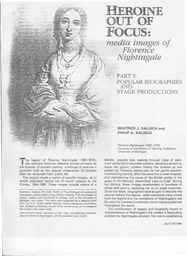 Focus: Media Images of Florence Nightingale