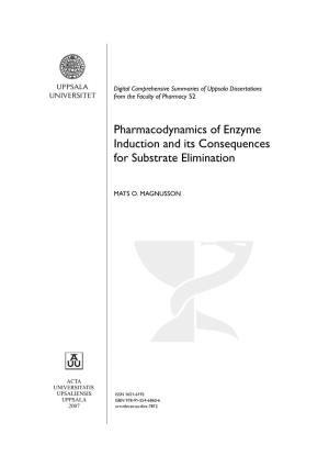 Pharmacodynamics of Enzyme Induction and Its Consequences for Substrate Elimination
