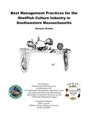 Shellfish Aquaculture Best Management Practices