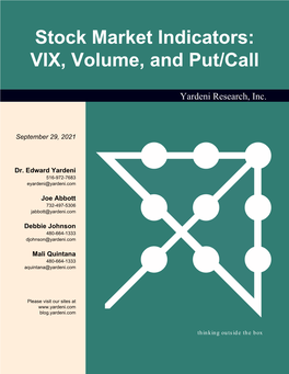 Stock Market Indicators: VIX, Volume, and Put/Call