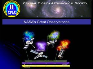 NASA's Great Observatories