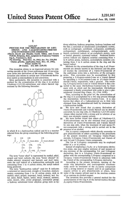 United States Patent Office Patented Jan