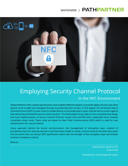 Employing Security Channel Protocol in the NFC Environment