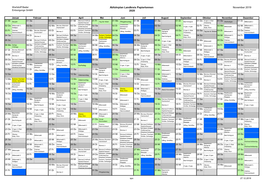 Abfuhrplan Landkreis Papiertonnen 2020 November 2019