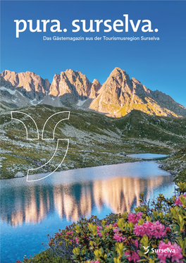 Das Gästemagazin Aus Der Tourismusregion Surselva