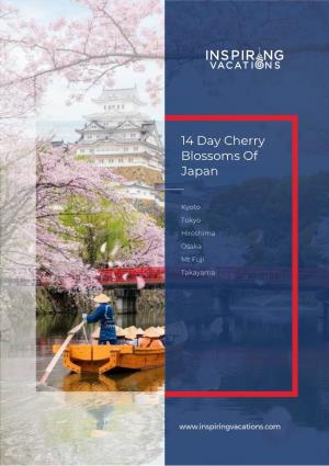 14 Day Cherry Blossoms of Japan
