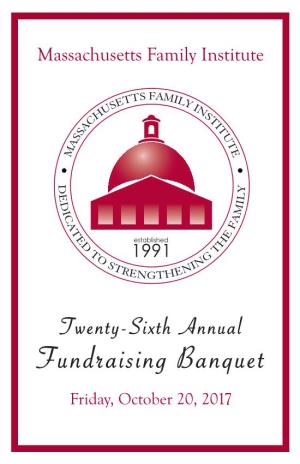 Fundraising Banquet Friday, October 20, 2017 Investment Management ®