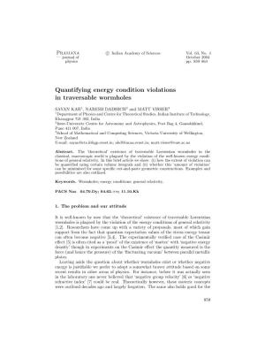 Quantifying Energy Condition Violations in Traversable Wormholes