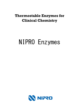 NIPRO Enzymes
