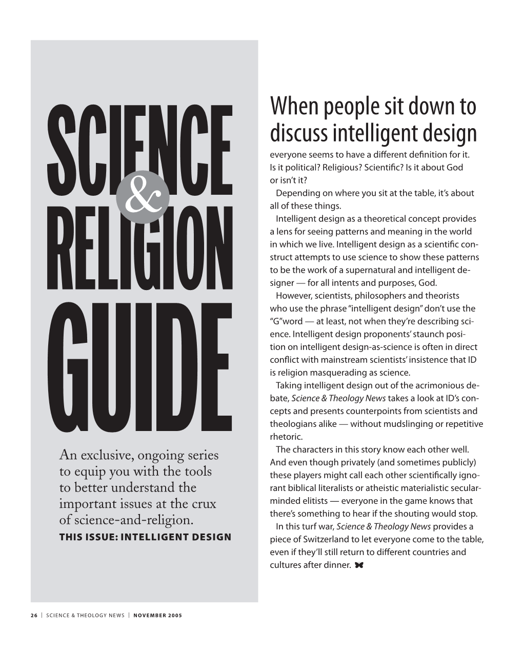 Science & Religion Guide