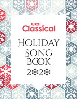 2020 Holiday Songbook.Pdf