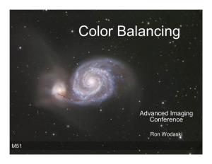 Color Balancing