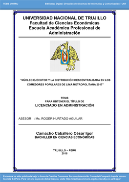 Tesis De Administración