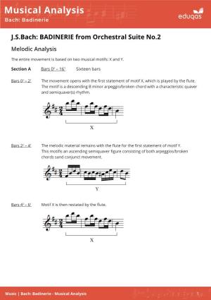 Eduqas-Bach-Badinerie-Musical-Analysis.Pdf