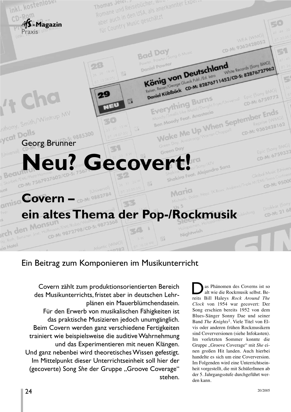 Neu? Gecovert!