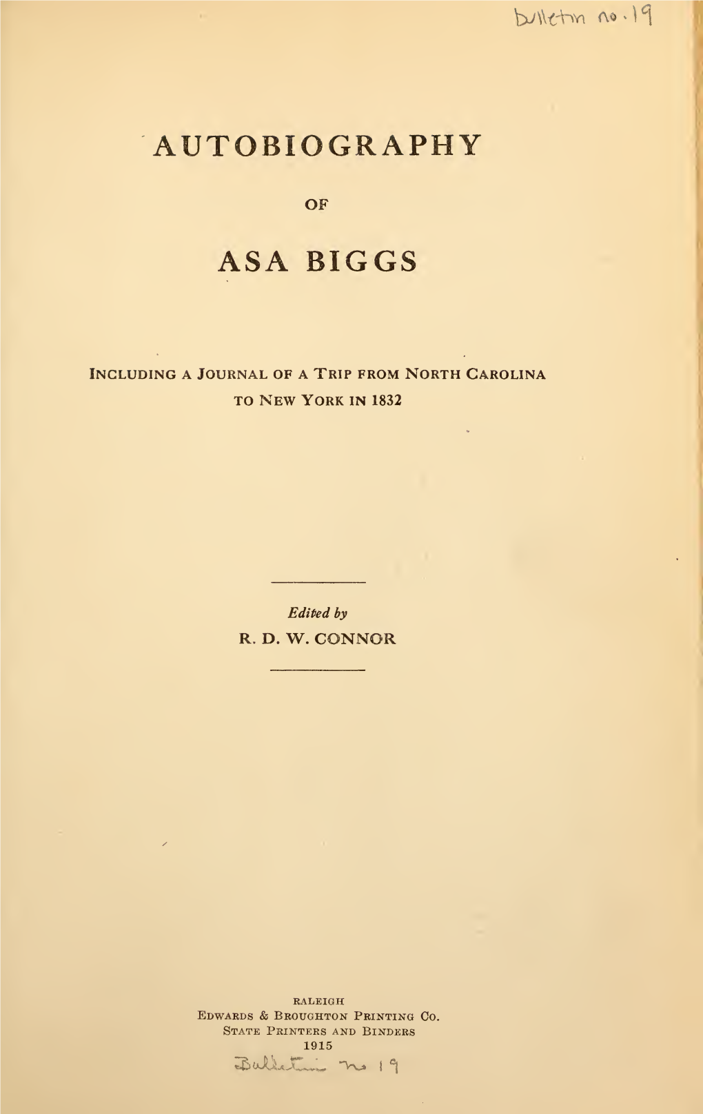 Publications of the North Carolina Historical Commission