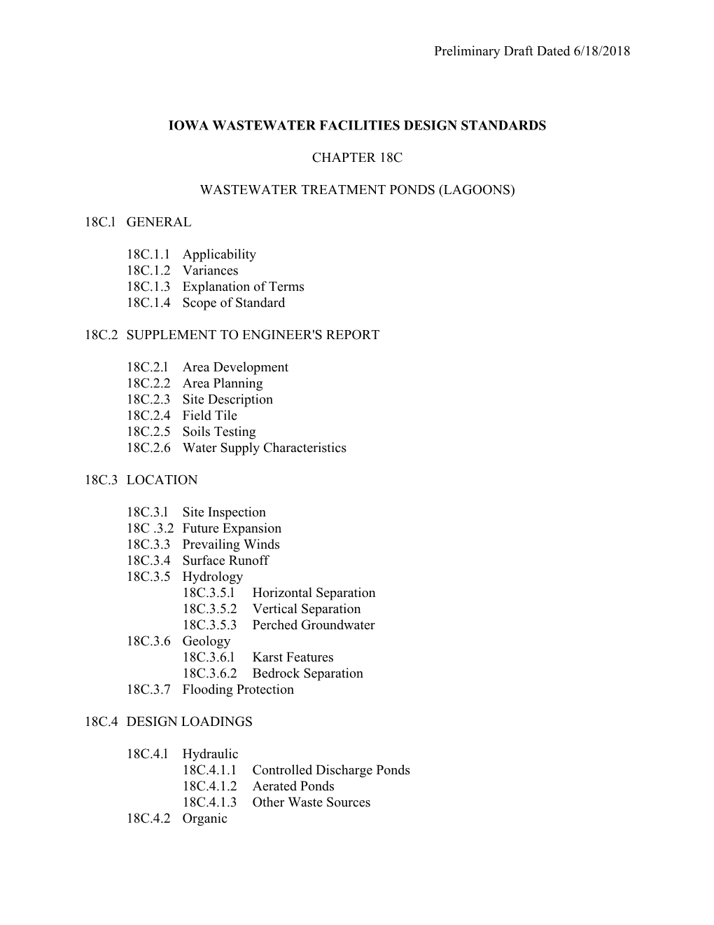 Iowa Wastewater Facilities Design Standards