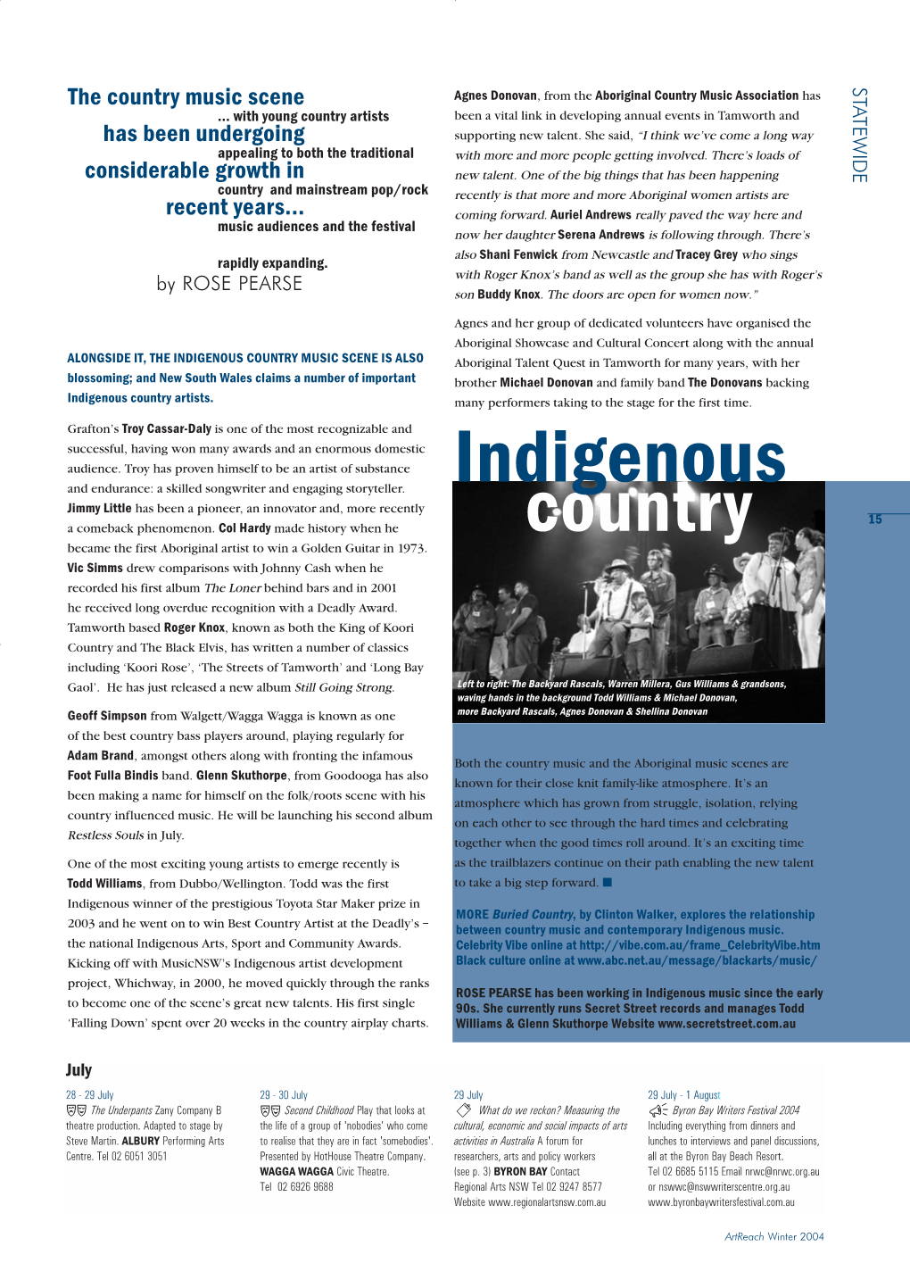 Indigenous Country by Rose Pearse
