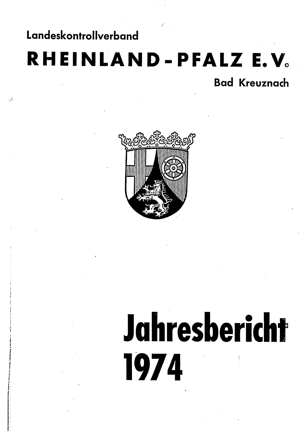 Jahresbericht 1974