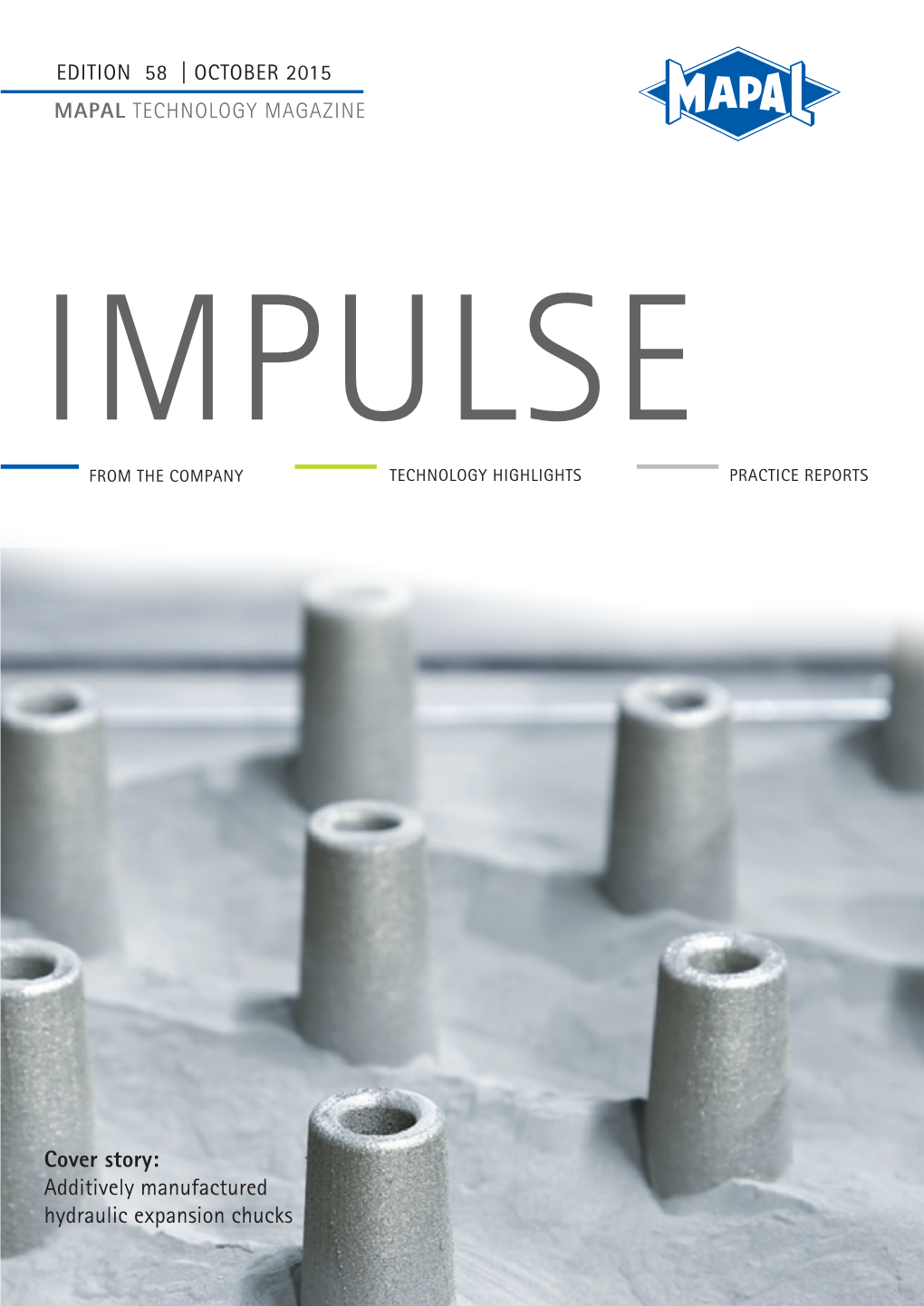 Additively Manufactured Hydraulic Expansion Chucks 2» |EDITORIAL MAPAL IMPULSE 58