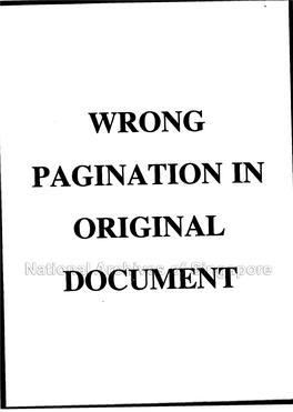 WRONG PAGINATION in ORIGINAL DOCUMENT National Archives Library