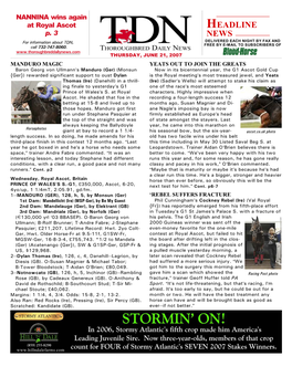 HEADLINE NEWS • 6/21/07 • PAGE 2 of 9