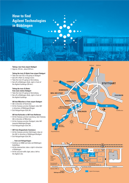 How to Find Agilent Technologies in Böblingen