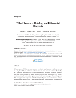 Wilms' Tumour – Histology and Differential Diagnosis