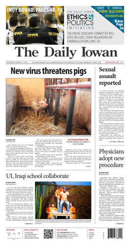 Daily Iowan (Iowa City, Iowa), 2014-03-12