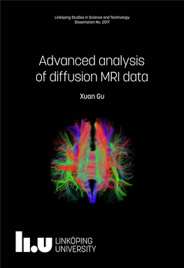 Advanced Analysis of Diffusion MRI Data