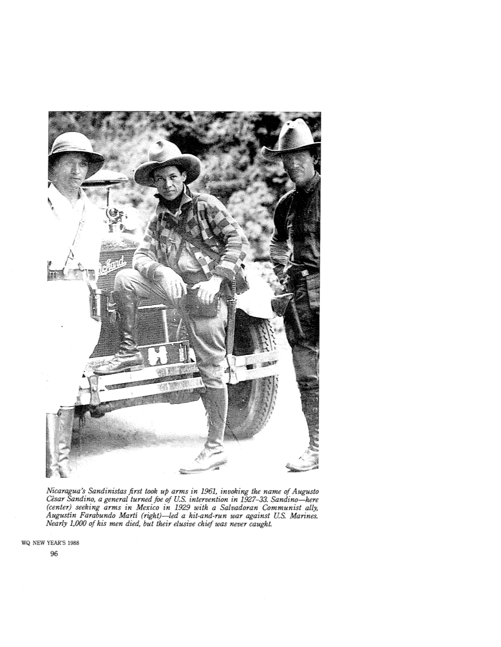 Nicaragua's Sandinistas First Took up Arms in 1961, Invoking the Name of Augusto Char Sandino, a General Turned Foe of U.S