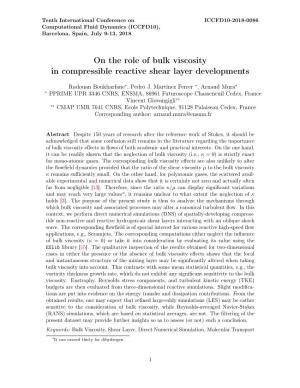 On the Role of Bulk Viscosity in Compressible Reactive Shear Layer Developments