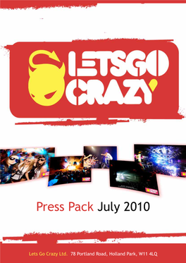 Press Pack July 2010
