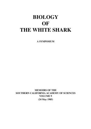 Biology of the White Shark