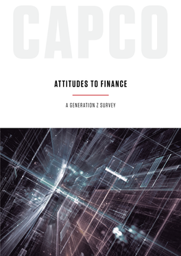 Attitudes to Finance