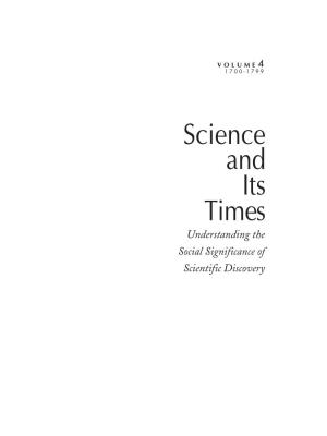 Science and Its Times Understanding the Social Significance of Scientific Discovery SAIT Frtmttr 8/29/00 1:29 PM Page 3
