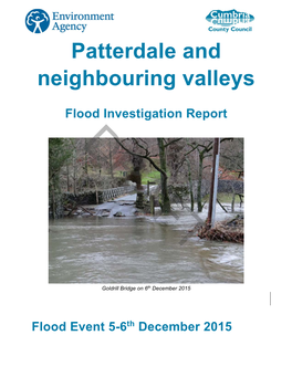 Patterdale and Neighbouring Valleys Flood Investigation Report