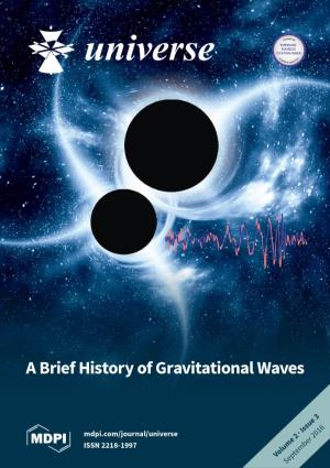 A Brief History of Gravitational Waves