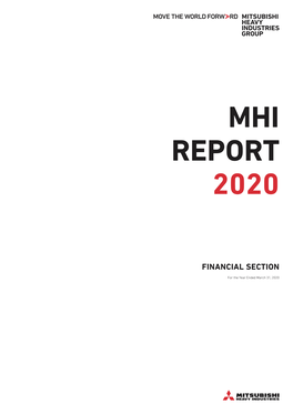 Mhi Report 2020 Financial Section Impairment Loss
