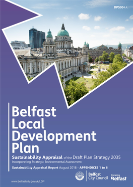 Sustainability Appraisal of the Draft Plan Strategy 2035 Incorporating Strategic Environmental Assessment