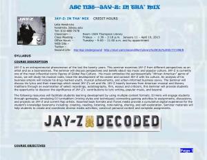 Jay-Z: in Tha’ Mix
