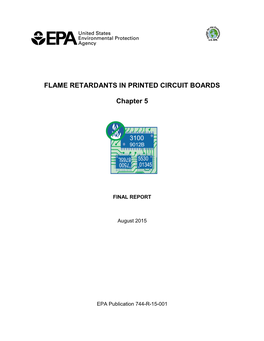 FLAME RETARDANTS in PRINTED CIRCUIT BOARDS Chapter 5