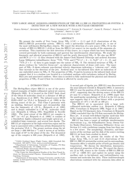 Very Large Array Ammonia Observations of the HH 111/HH 121