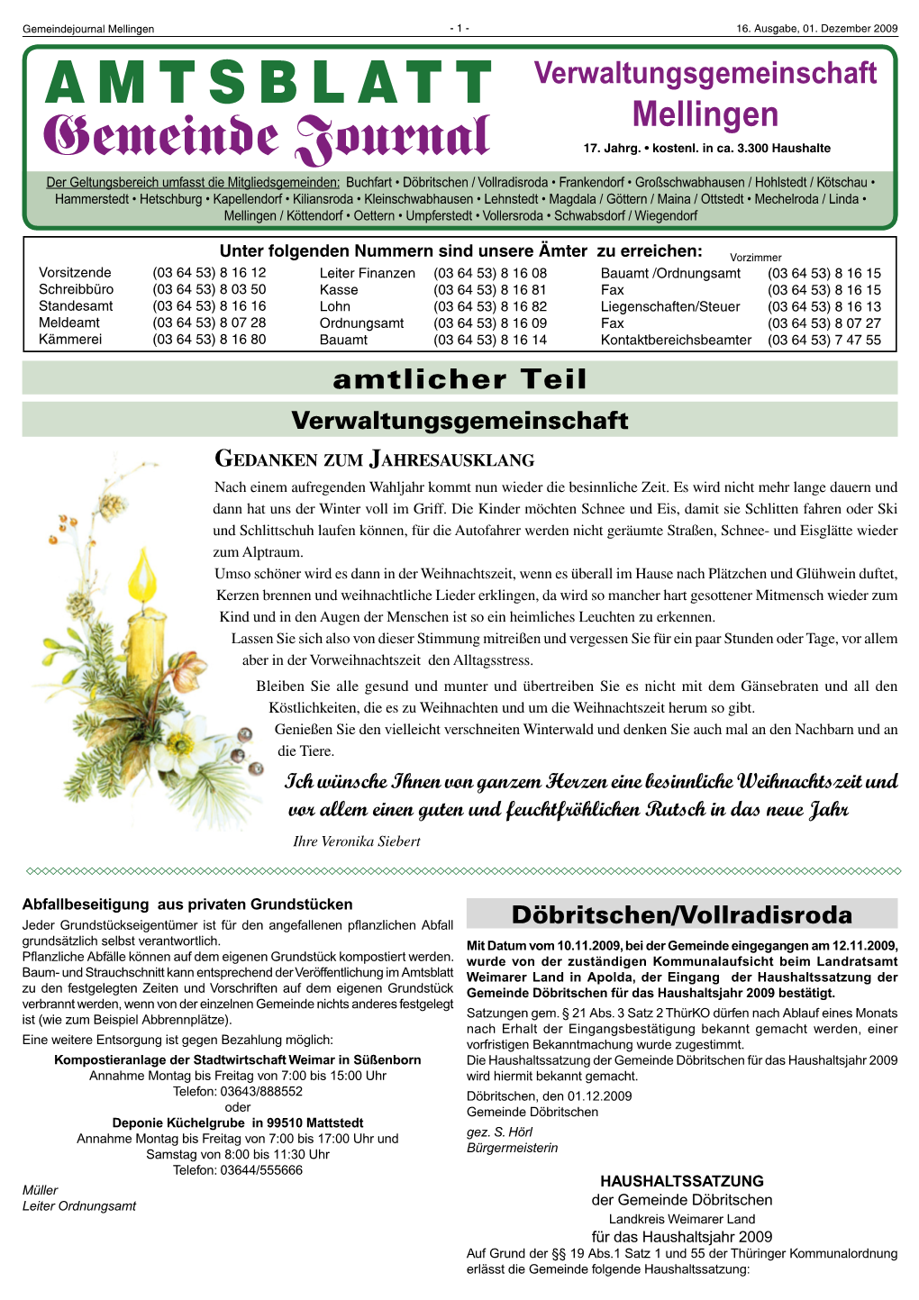 Amtsblatt Mellingen16-09.Indd