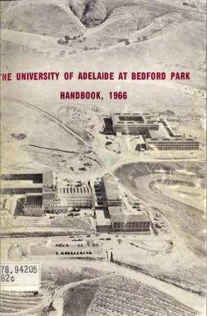 He University of Adelaide at Bedford Park Handb,Ook, 1966
