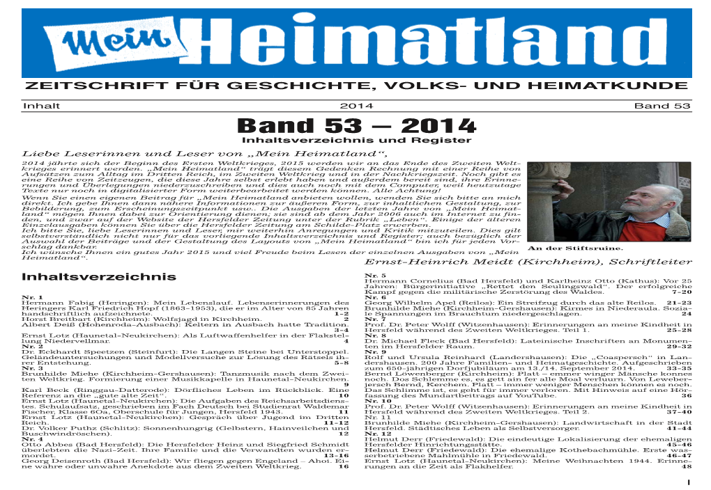 Heimat (Page 1)