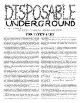 Disposable Underground Issue 40