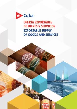 Oferta Exportable De Bienes Y Servicios Exportable Supply of Goods and Services